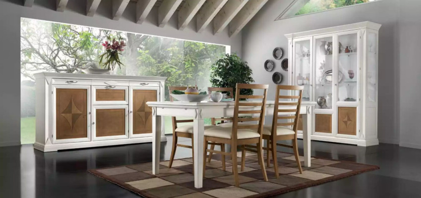 Sideboard Klassischer Schrank Holz Möbel Italienische Einrichtung Neu