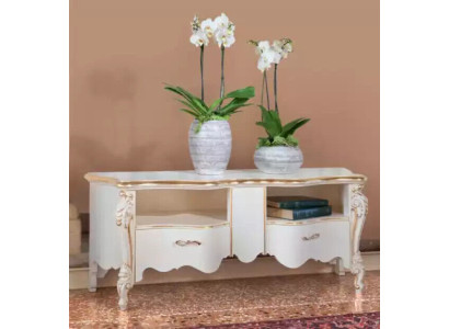 TV Regal Kommode rtv Regal Holztisch klassisches Design Lowboard Regale