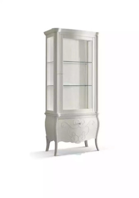 Klassische Vitrine Kommoden Vitrinen Vitrinenschrank Schrank Glasschrank