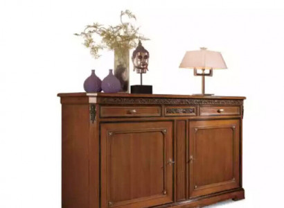 Sideboard Italienische Möbel Massiv Wohnzimmer Kommode Schrank Holz Neu