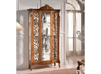 Luxus Vitrine Ausgefallene Möbel Schrank Vitrinen Glas Holz Schränke