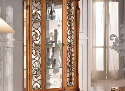 Luxus Vitrine Ausgefallene Möbel Schrank Vitrinen Glas Holz Schränke