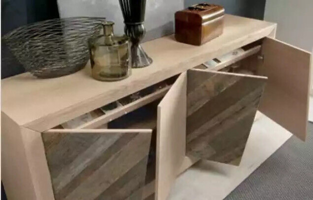 Sideboard Wohnzimmer Esszimmer Holz Luxus Kommoden Möbel Braun Neu