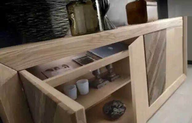 Sideboard Wohnzimmer Esszimmer Holz Luxus Kommoden Möbel Braun Neu