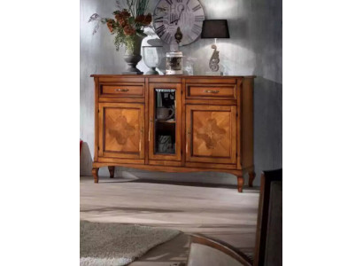 Italienische Möbel Echtes Holz Sideboard Neu Kommode Schrank Wohnzimmer