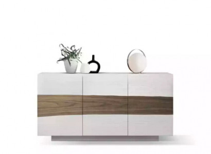 Sideboard Holz Kommoden Möbel Wohnzimmer Weiß Modern Schrank Neu