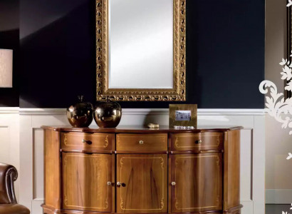 Kommode braunes Sideboard Wohnzimmermöbel Lowboard Kommoden Sideboards