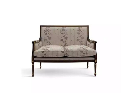 Sofa 2 Sitzer Sofa Polster Design Luxus Stoffsofas Textil Design Couch