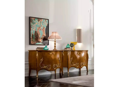 Sideboard Holzschrank Kommode Schränke Möbel Italienische Einrichtung