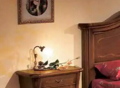 Luxuriöse Schlafzimmer Beistelltisch luxus Nachttisch Art Deco Stil Holz Hotel