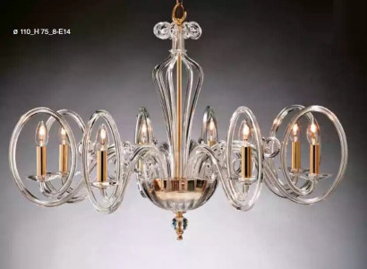 Luster Kristall Kronleuchter Lampe Deckenleuchte Leuchte Hängeleuchte neu