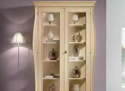 Italienische Möbel Vitrine Schrank Schau Schränke Design Wohnzimmer Neu