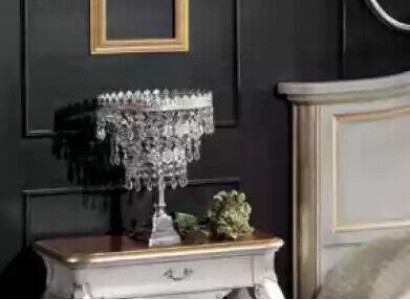 Nachttisch Luxuriöse weiße Schlafzimmermöbel exklusives Design