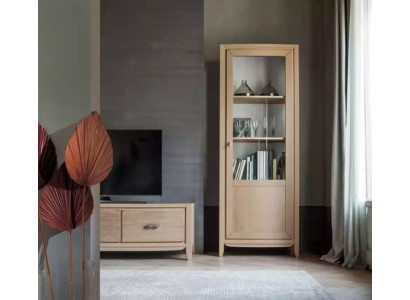 Möbel Holz Vitrine Glasschrank Kommode Schränke Italienische Möbel Neu