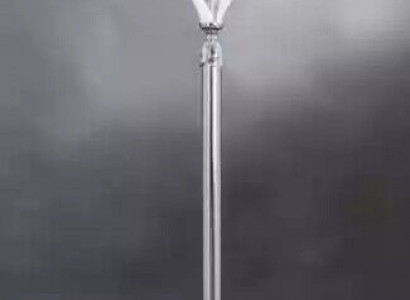 Kristall Stehlampe Standlampe Stand Luxus Leuchten Lampen Lampe Weiß