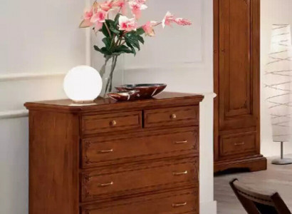 Kommode Luxus Konsole Klassische Schlafzimmer Holz Modern Design Braun