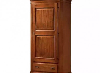 Schlafzimmer Holz Schrank Garderobe Möbel Design Kleiderschrank Braun