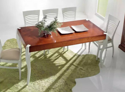 Esstisch Holz Esszimmer Tisch Rechteckig Italienische Möbel Tische Neu