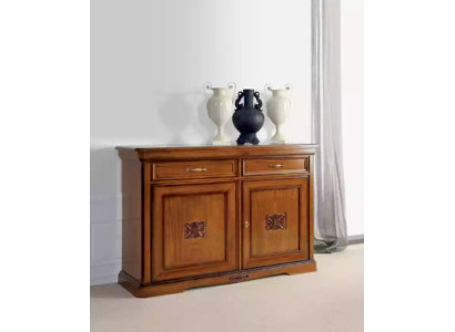 Luxus Sideboard Holz Wohnzimmer Möbel Schrank Braun Kommode Neu
