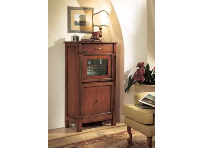 Vitrinen Glas Bar Schrank Haus Schränke Wand Regal Holz Vitrine Möbel