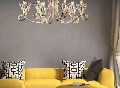 Luxuriöser Kristallkronleuchter Pendelleuchte Kronleuchter Deckenleuchte