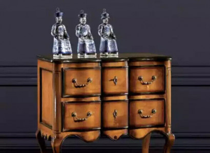 Kommode mit 2 Schubladen Sideboard Holz Schrank Kommoden Braun Neu