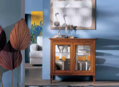 Vitrine Schrank Designer Möbel Klassisch Kommode Einrichtung Sideboard