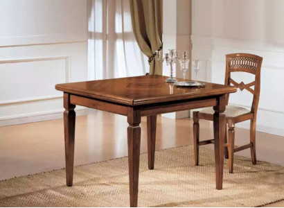 Esszimmer Möbel Tische Quadratisch Holz Braun Esstische Massivholz Neu