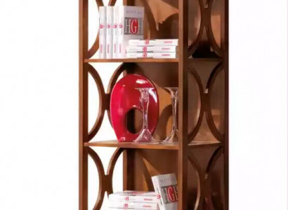 Modernes Bücherregal Holzmöbel Designer Einrichtung Wohnzimmer Möbel