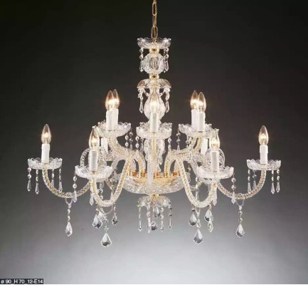 Luxus Kronleuchter Kristall Lüster Pendelleuchter Deckenleuchte Modern