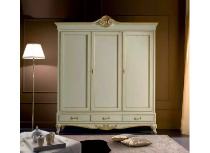 Klassischer Stil Kleiderschrank Schrank Holz Garderobe Schlafzimmer Neu