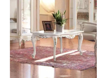 Klassischer Weißer Couchtisch Holz Möbel Wohnzimmer Tisch Ab