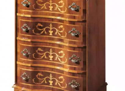 Klassische Viertürige Kommode Braun Holzmöbel Wohnzimmer Neu Modern