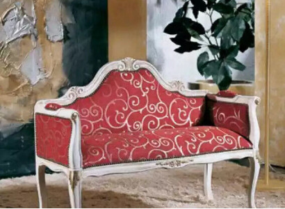 Design Italienische Möbel 2 Sitzer Sofa Couch Polster Lounge Couchen