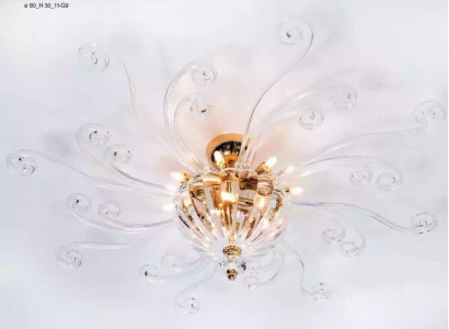 Deckenlampe Lüster Kristall Lampe Luxus Deckenleuchter Kronleuchter Lampe