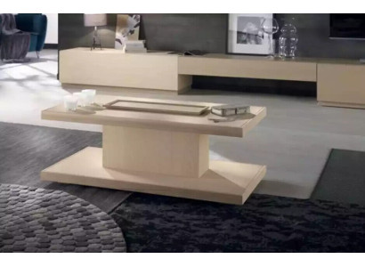 Klassischer Luxus Designer Couchtisch Wohnzimmer Tisch Beistell Holz