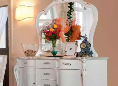 Kommode Spiegel Schubladen Luxus Regale Möbel Gruppe Neue Set 2tlg