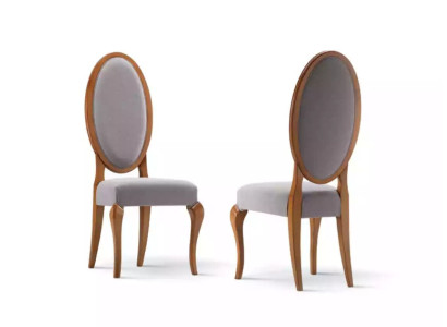 Esszimmer Stühle Holz Luxus Sessel Stuhl Braun Wohnzimmer Möbel Neu