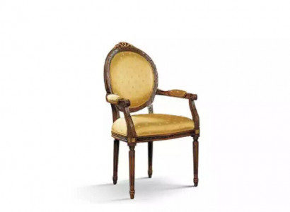 Klassische Stuhl Lehnstuhl Holzstuhl Esszimmerstuhl Luxus Holz Möbel Neu