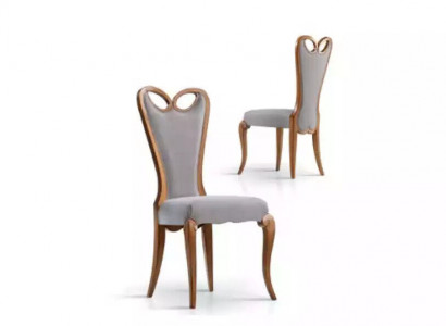 Stuhl Ohne Armlehne Esszimmer Braun Design Textil Luxus Esszimmerstuhl