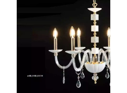 Hängeleuchter Weiß Kristall Kronleuchter Luxus Kronleuchter Lampe Leuchten