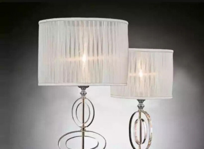 Klassische Tischlampe Kronleuchter Kristall Tischleuchte Lampe