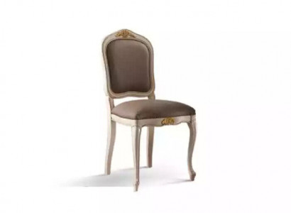 Esszimmer Stuhl Holz Sitz Polster Italienische Einrichtung Lehnstuhl Neu