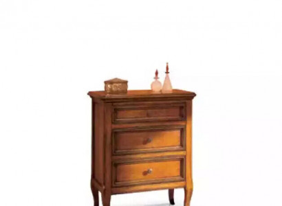Nachttisch Klassische mit 3 Schubladen Konsolen Design Schlafzimmer