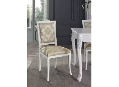 Luxus Design Polster Stuhl Stühle Sitz Esszimmer Massiv Holz Design Neu