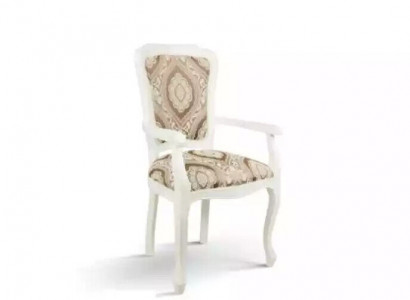 Klassischer Stuhl Esszimmerstuhl Holz Braun Armlehnen Holzstuhl Stühle