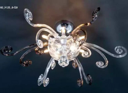 Kronleuchter Deckenleuchter Luxus Deckenlampe Lüster Kristall Art