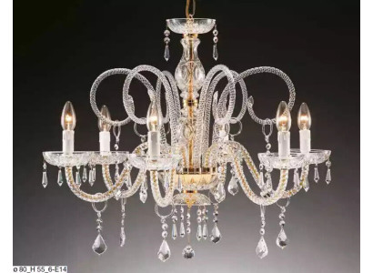 Luxuriöse Deckenleuchte Kronleuchter Kristall Lampe Lampe Leuchten