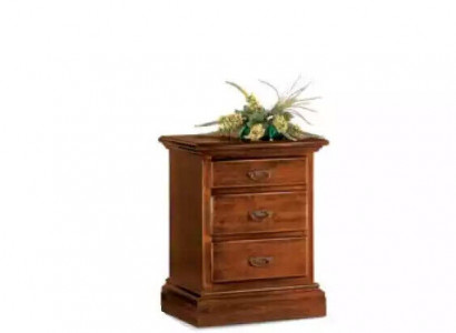 Nachttisch Design Tisch Möbel Holz Schlafzimmer Beistelltisch Braun Neu