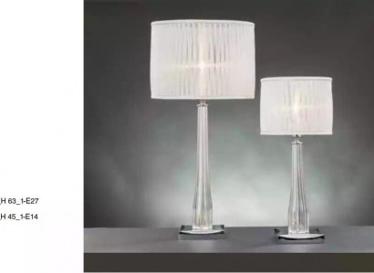 Luxuriöse klassische Nachttischlampe Tischlampe Weiß Tischbeleuchtung Neu